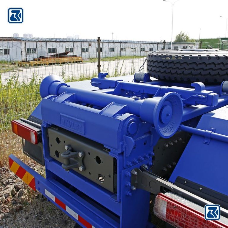 HOWO 8X4 Garbage truck with hook arm (11)