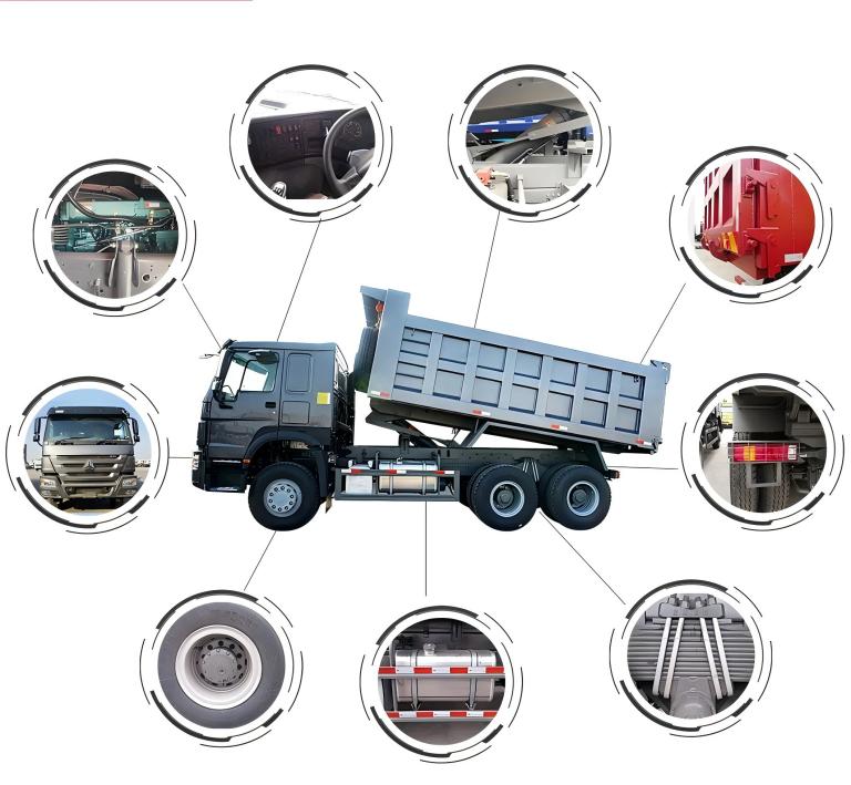 Строительные схемы самосвалов Howo & Sinotruk